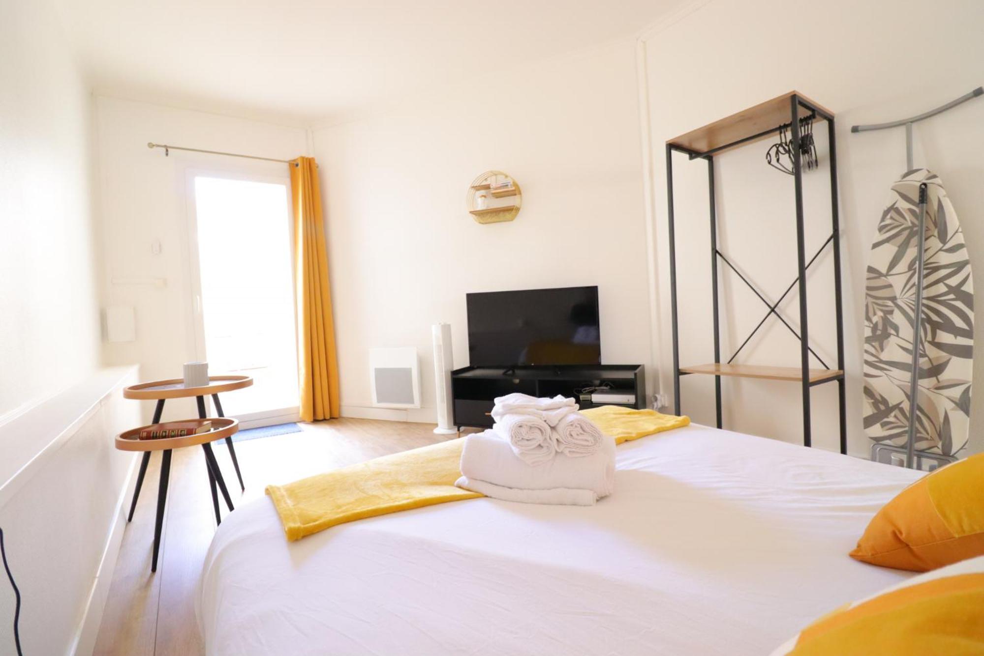 Le Neo - Studio Chic Avec Sa Cour Privative Et Fibre Bergerac Bilik gambar