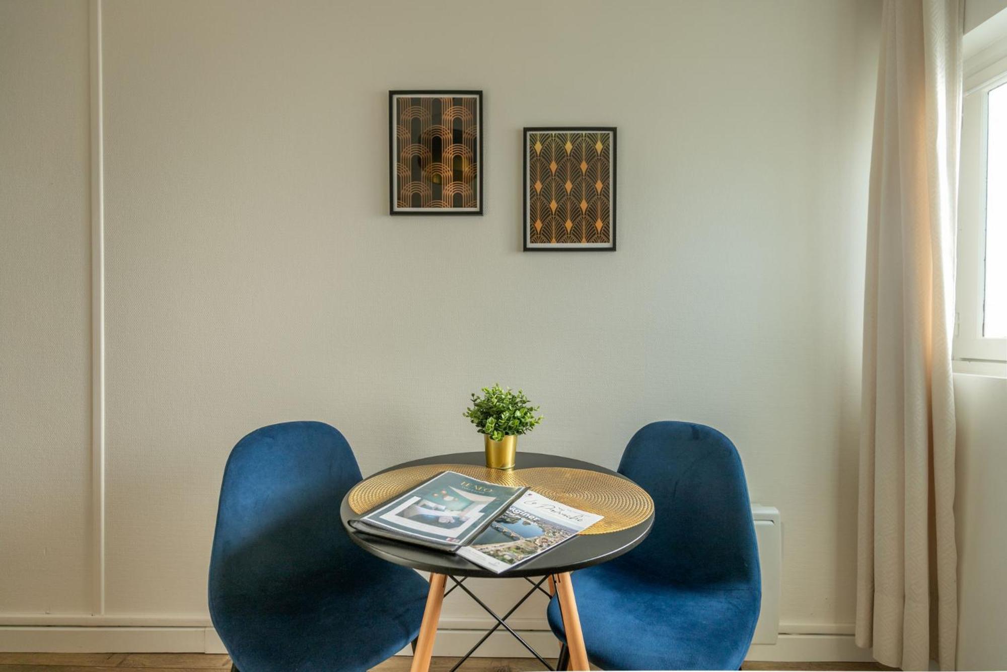 Le Neo - Studio Chic Avec Sa Cour Privative Et Fibre Bergerac Luaran gambar