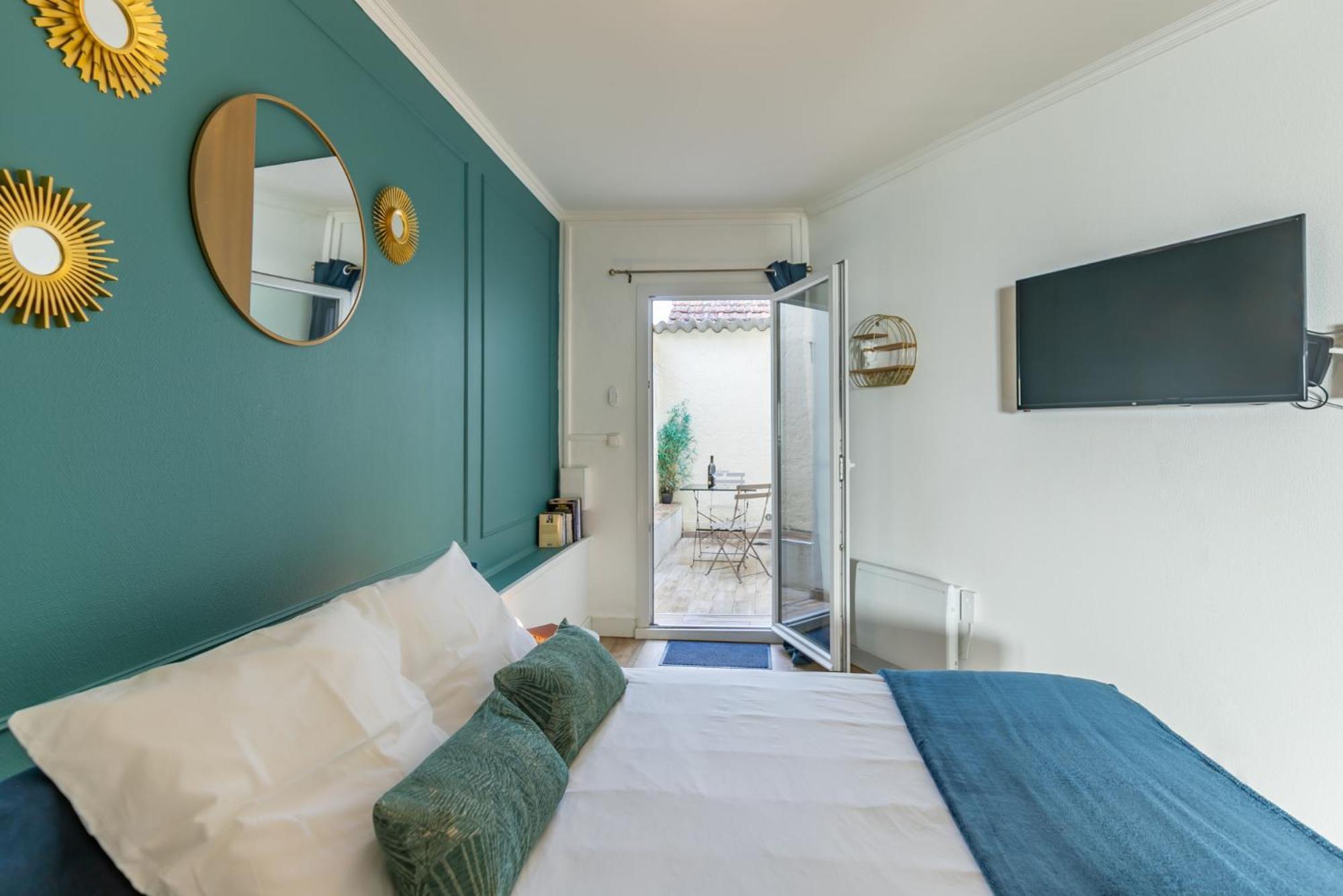 Le Neo - Studio Chic Avec Sa Cour Privative Et Fibre Bergerac Luaran gambar